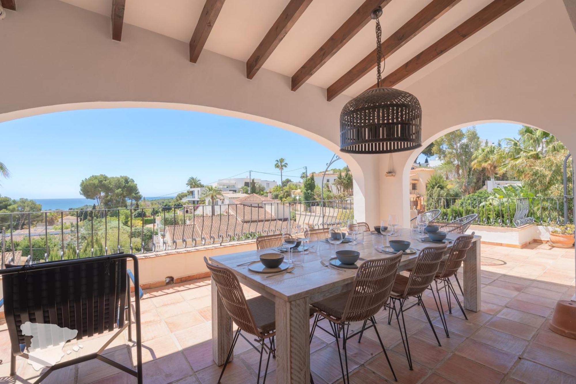 Вилла Costablancadreams Casa La Cereza In Морайра Экстерьер фото