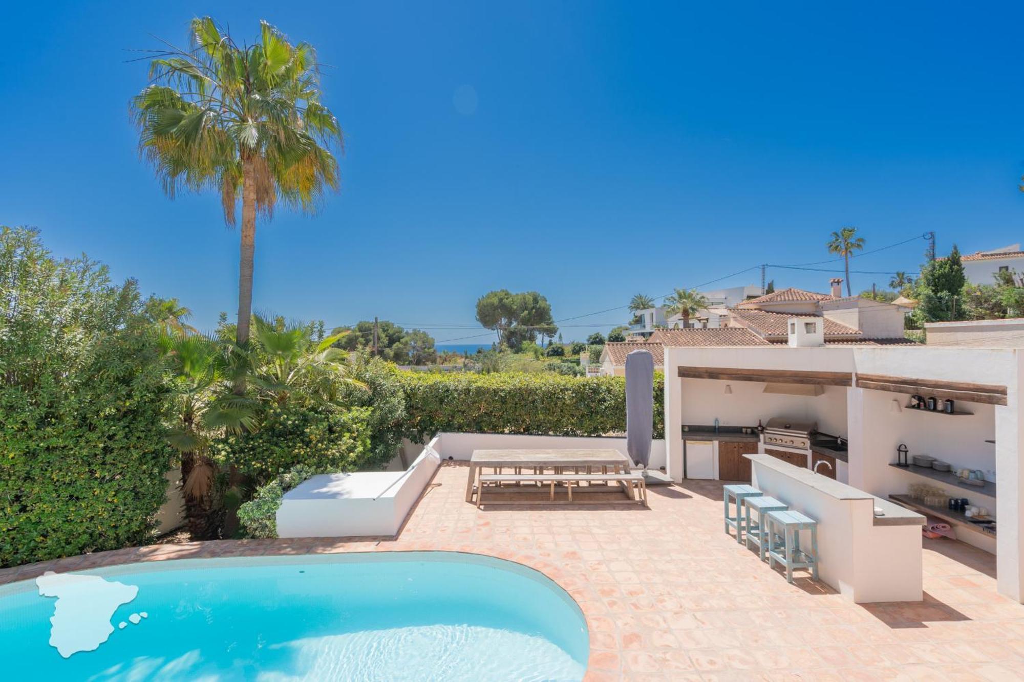 Вилла Costablancadreams Casa La Cereza In Морайра Экстерьер фото