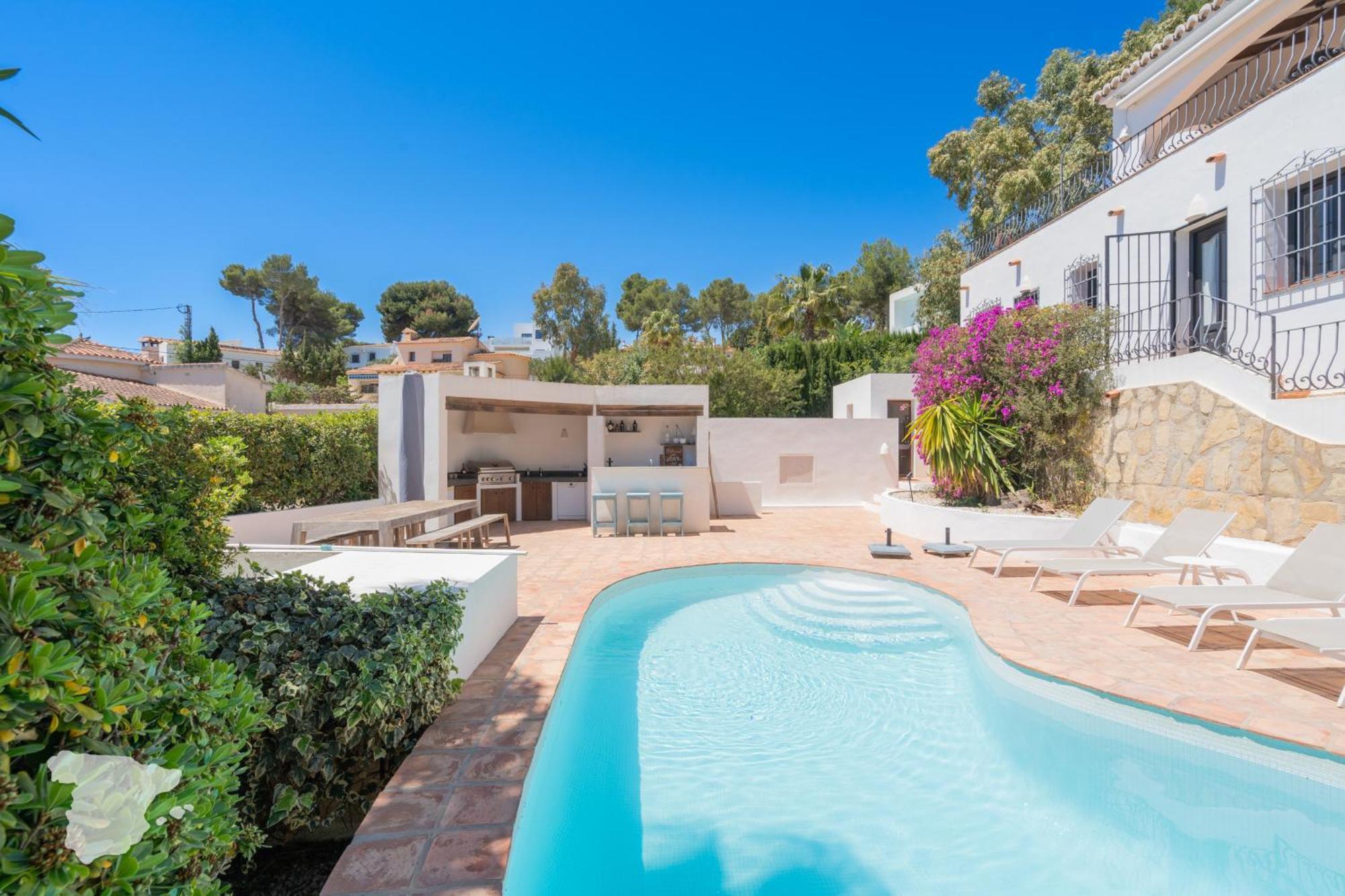 Вилла Costablancadreams Casa La Cereza In Морайра Экстерьер фото