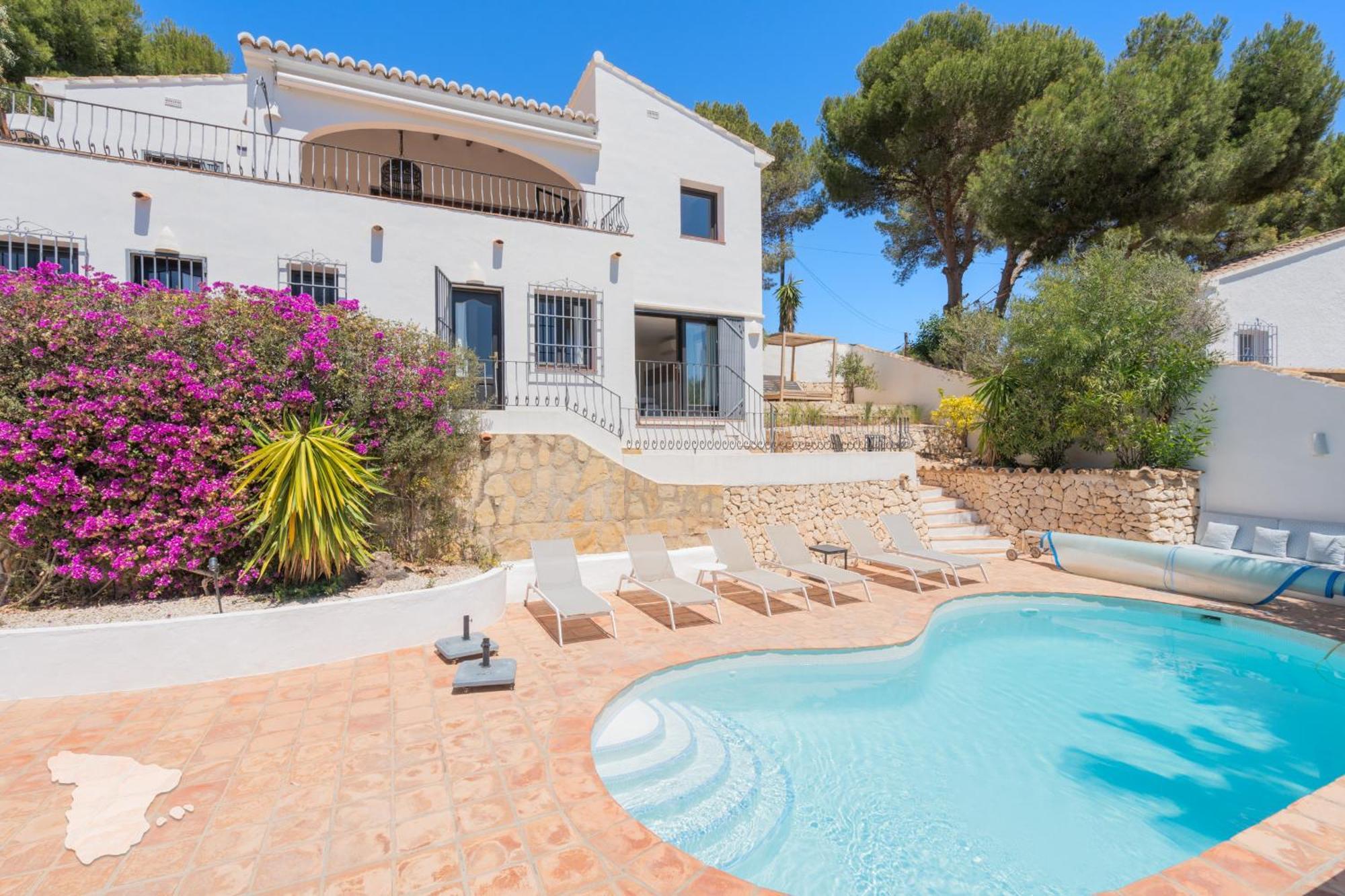 Вилла Costablancadreams Casa La Cereza In Морайра Экстерьер фото