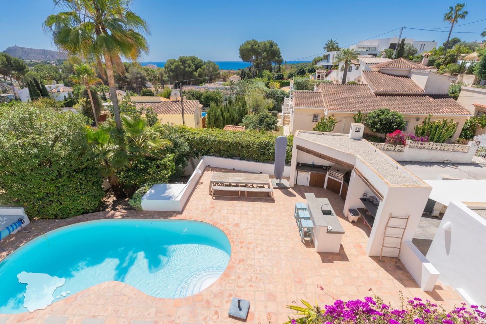 Вилла Costablancadreams Casa La Cereza In Морайра Экстерьер фото