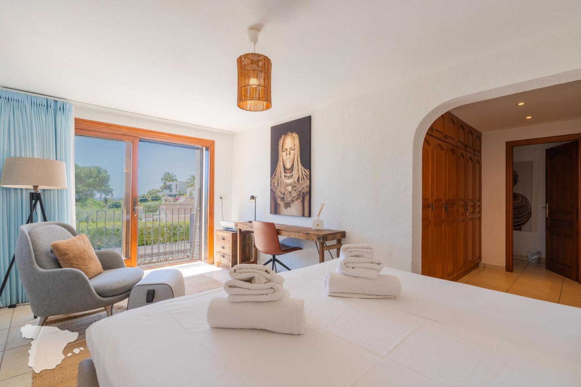 Вилла Costablancadreams Casa La Cereza In Морайра Экстерьер фото