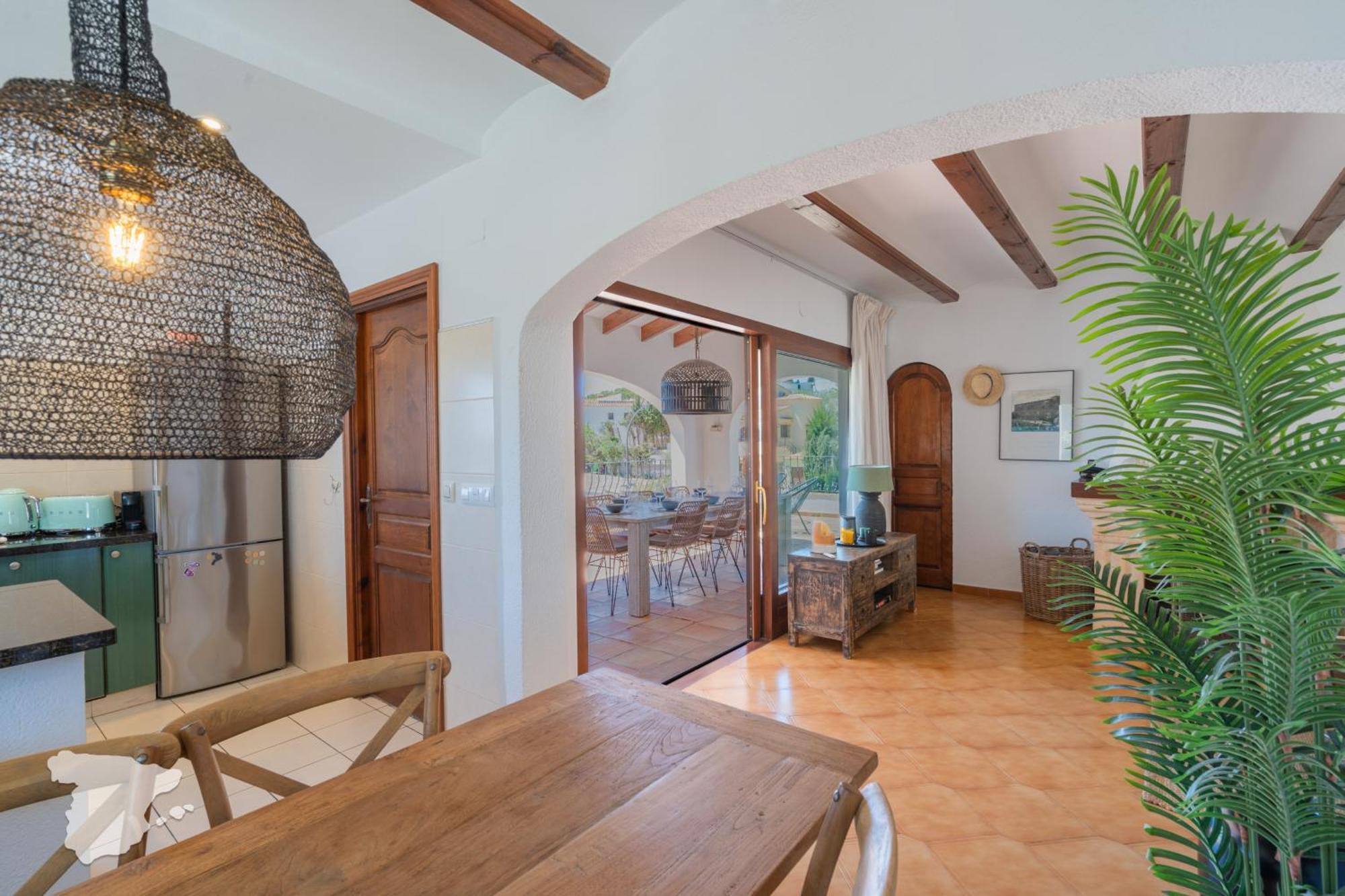 Вилла Costablancadreams Casa La Cereza In Морайра Экстерьер фото