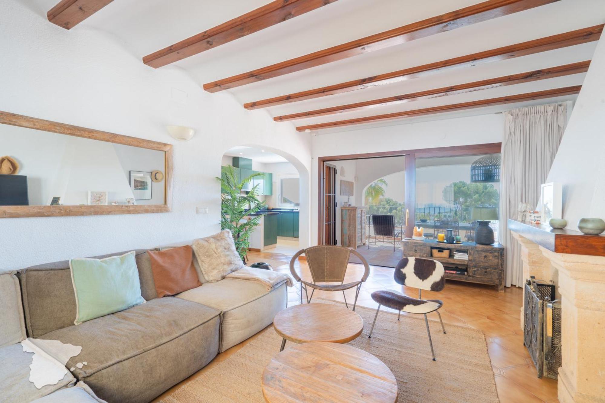Вилла Costablancadreams Casa La Cereza In Морайра Экстерьер фото